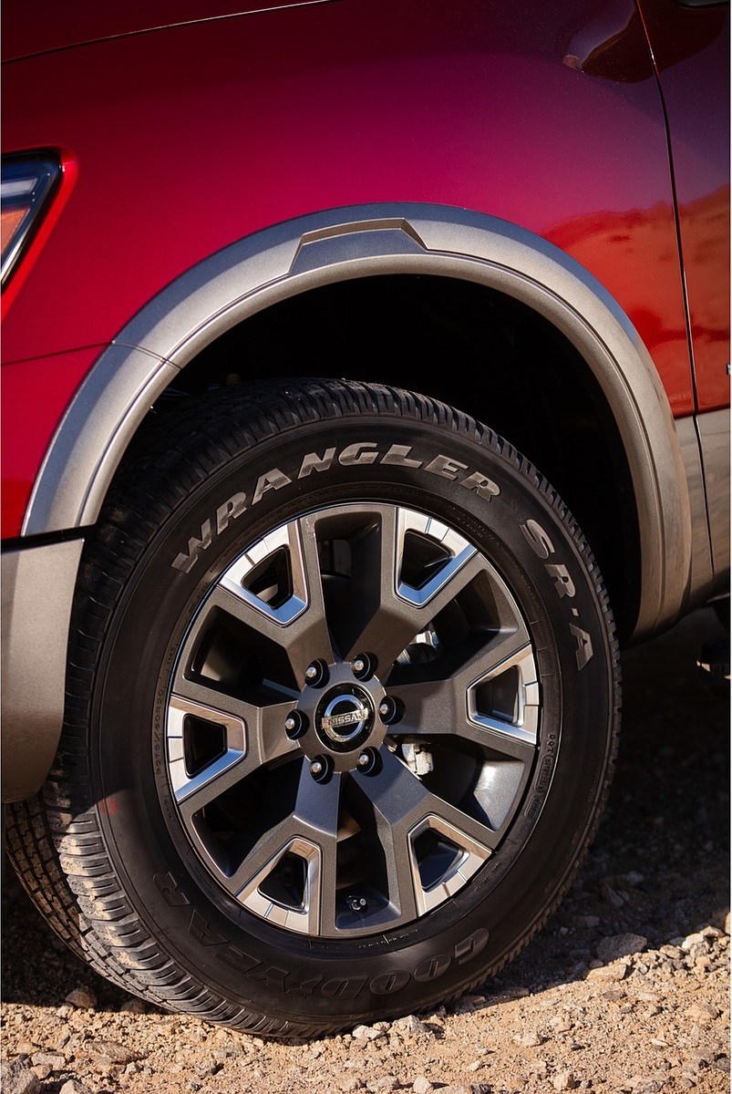 2020 Nissan TITAN Platinum Reserve Wheel Wallpapers (15)