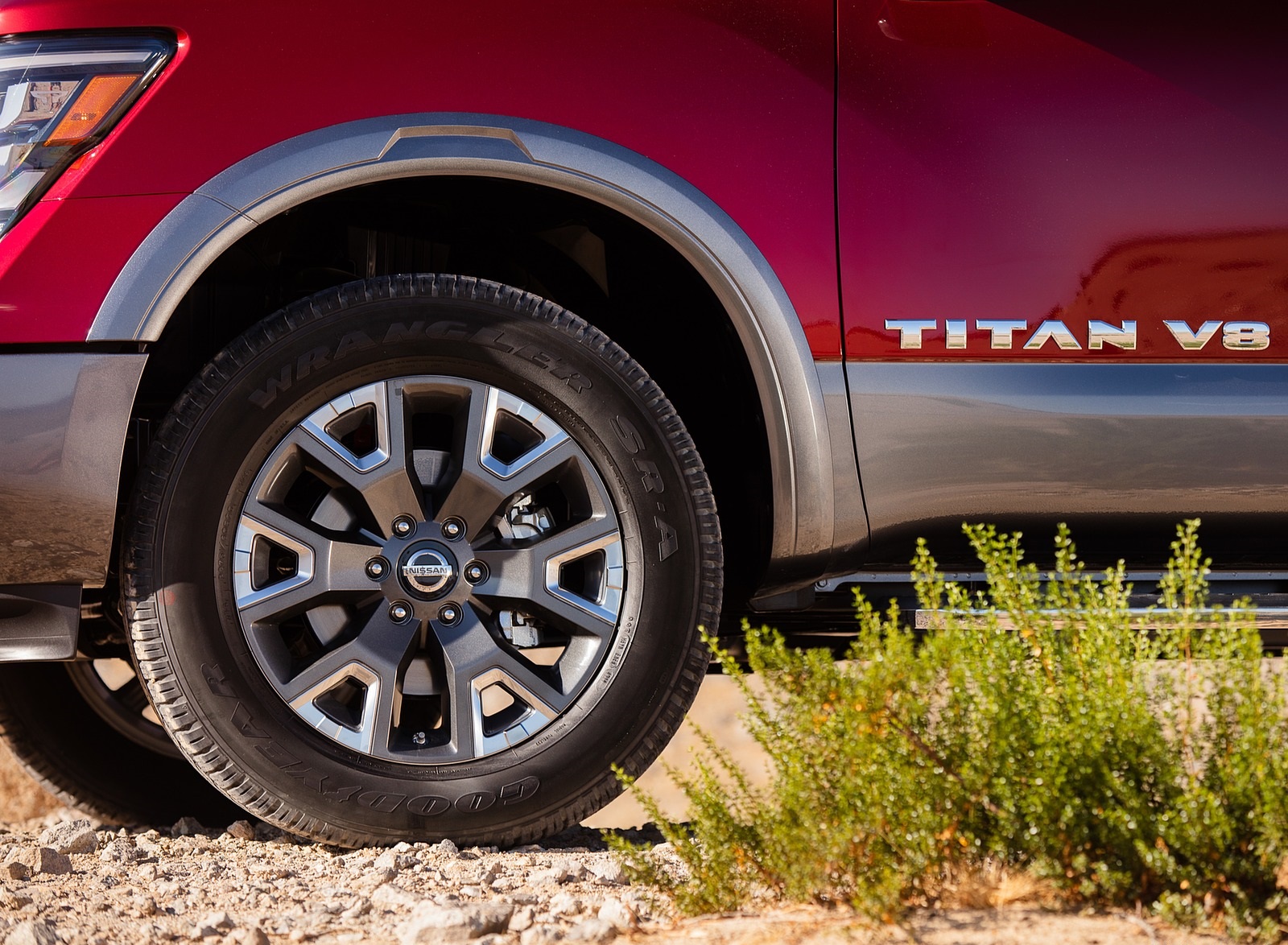2020 Nissan TITAN Platinum Reserve Wheel Wallpapers (14)