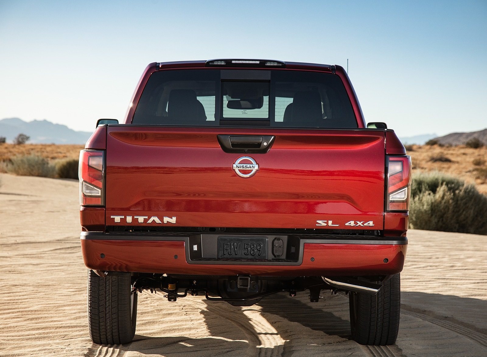 2020 Nissan TITAN SL Rear Wallpapers (13)