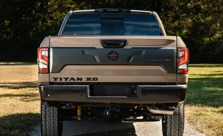 2020 Nissan TITAN XD PRO 4X Rear Wallpapers 450x275 (6)