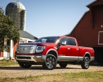 2020 Nissan TITAN XD Platinum Reserve Front Three-Quarter Wallpapers 150x120