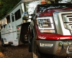 2020 Nissan TITAN XD Platinum Reserve Headlight Wallpapers 150x120
