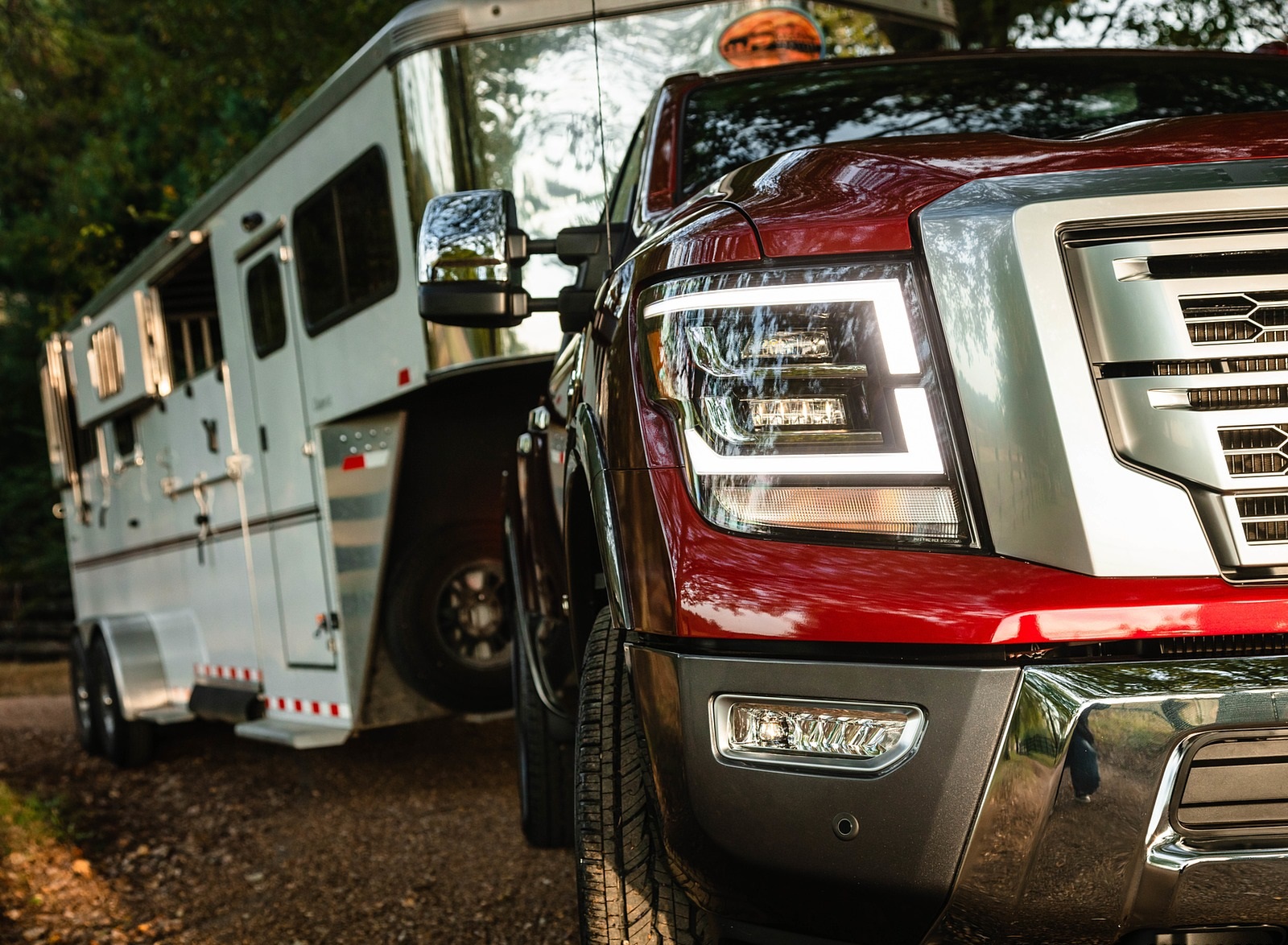 2020 Nissan TITAN XD Platinum Reserve Headlight Wallpapers (14)