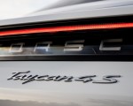 2020 Porsche Taycan 4S (Color: Carrara White Metallic) Badge Wallpapers 150x120