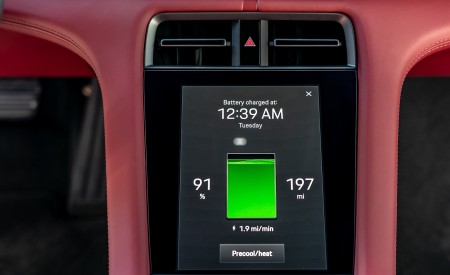 2020 Porsche Taycan 4S (Color: Carrara White Metallic) Central Console Wallpapers 450x275 (183)