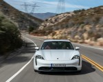 2020 Porsche Taycan 4S (Color: Carrara White Metallic) Front Wallpapers 150x120