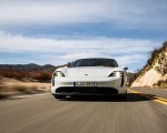 2020 Porsche Taycan 4S (Color: Carrara White Metallic) Front Wallpapers 150x120
