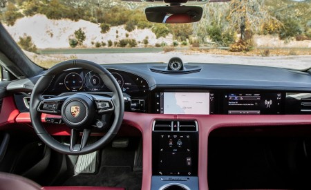 2020 Porsche Taycan 4S (Color: Carrara White Metallic) Interior Cockpit Wallpapers 450x275 (176)