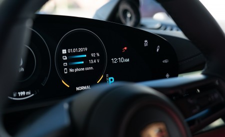 2020 Porsche Taycan 4S (Color: Carrara White Metallic) Interior Detail Wallpapers 450x275 (174)