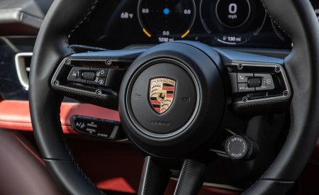 2020 Porsche Taycan 4S (Color: Carrara White Metallic) Interior Steering Wheel Wallpapers 450x275 (169)