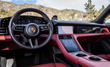 2020 Porsche Taycan 4S (Color: Carrara White Metallic) Interior Wallpapers 450x275 (177)