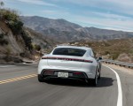 2020 Porsche Taycan 4S (Color: Carrara White Metallic) Rear Wallpapers 150x120