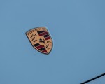 2020 Porsche Taycan 4S (Color: Frozen Blue Metallic) Badge Wallpapers 150x120
