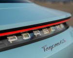 2020 Porsche Taycan 4S (Color: Frozen Blue Metallic) Detail Wallpapers 150x120