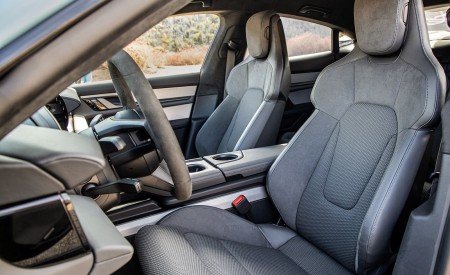 2020 Porsche Taycan 4S (Color: Frozen Blue Metallic) Interior Front Seats Wallpapers 450x275 (117)