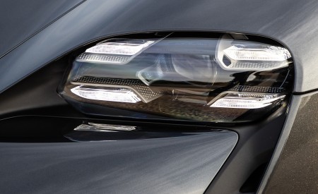 2020 Porsche Taycan 4S (Color: Volcano Grey Metallic) Headlight Wallpapers 450x275 (30)
