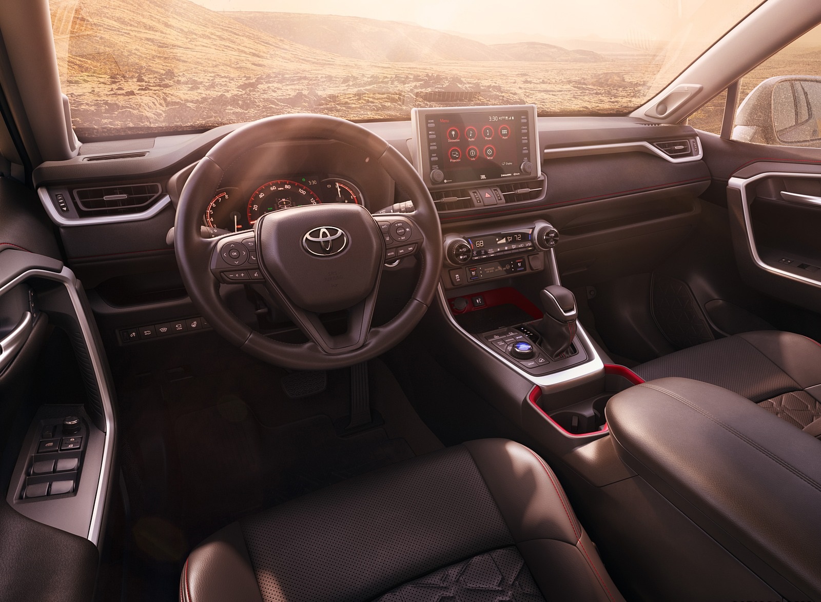 2020 Toyota RAV4 TRD Interior Cockpit Wallpapers (7)