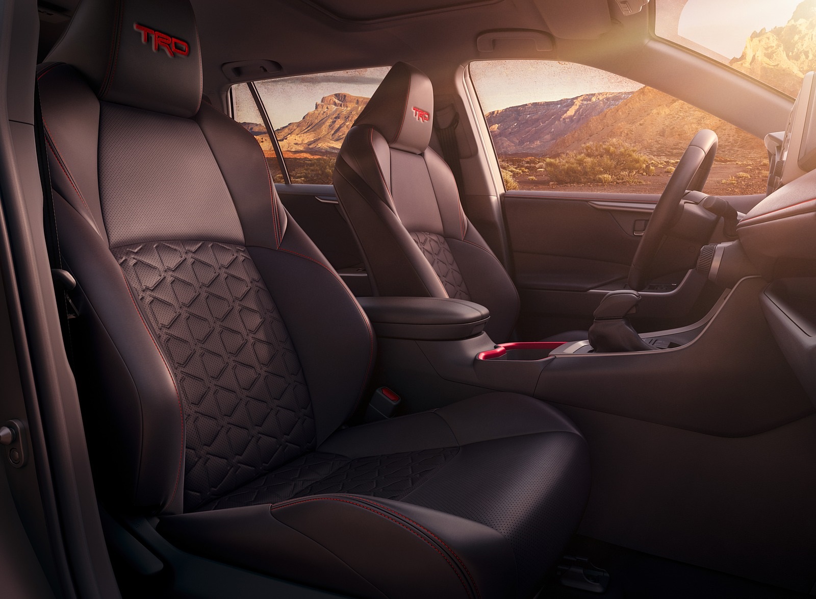 2020 Toyota RAV4 TRD Interior Seats Wallpapers (8)