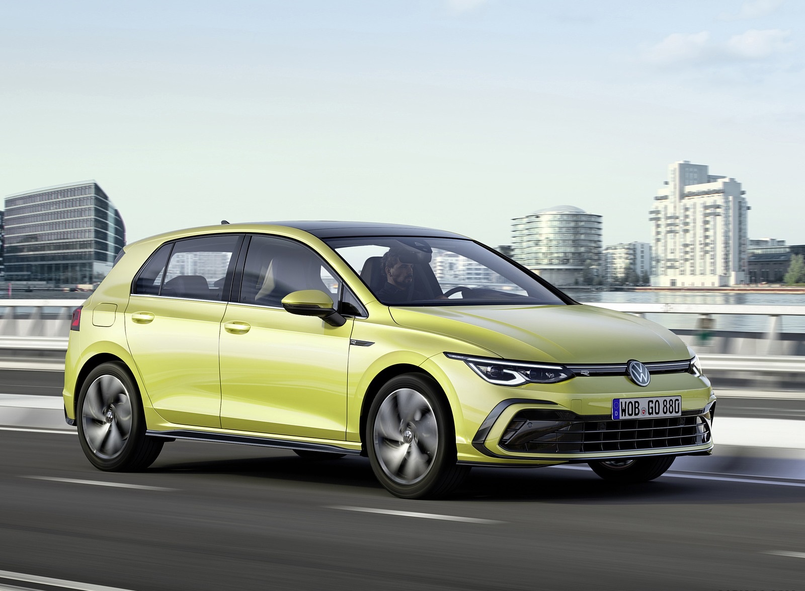 2020 Volkswagen Golf Mk8 Front Three-Quarter Wallpapers (1)