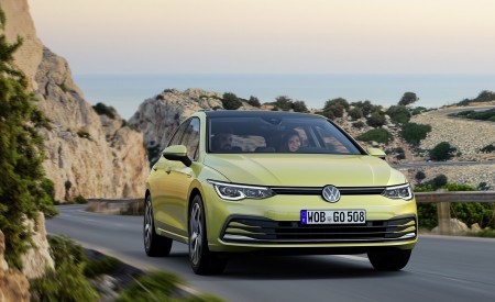 2020 Volkswagen Golf Mk8 Front Wallpapers 450x275 (3)