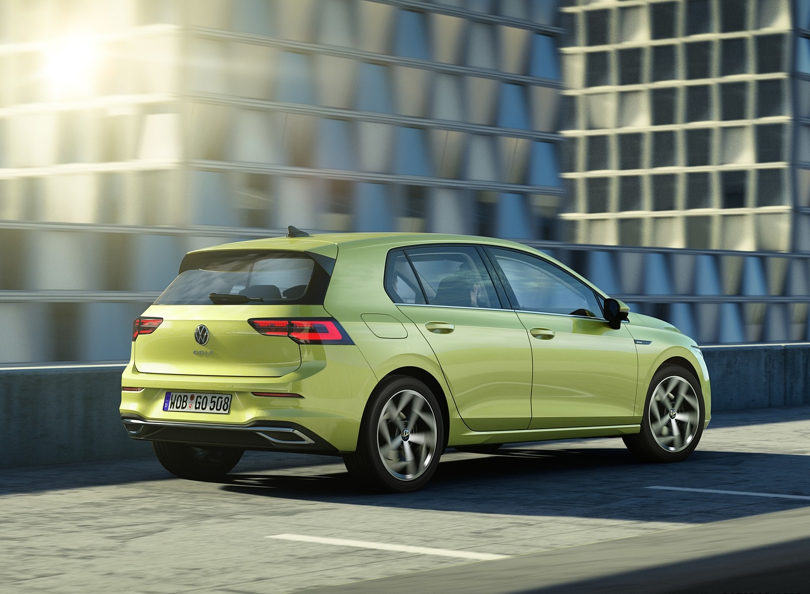 2020 Volkswagen Golf Mk8 Rear Three-Quarter Wallpapers (5)