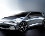 2020 Volkswagen Golf Mk8 and Previous Generations Design Sketch Wallpapers 150x120