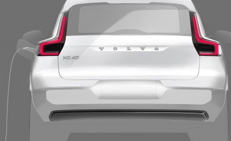 2020 Volvo XC40 Recharge Design Sketch Wallpapers 450x275 (45)