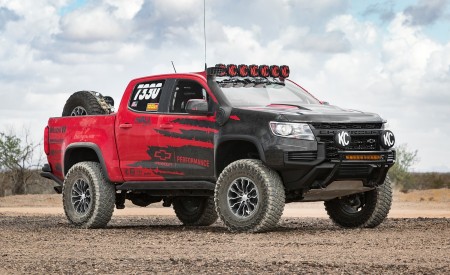 2021 Chevrolet Color:ado ZR2 Front Three-Quarter Wallpapers 450x275 (2)