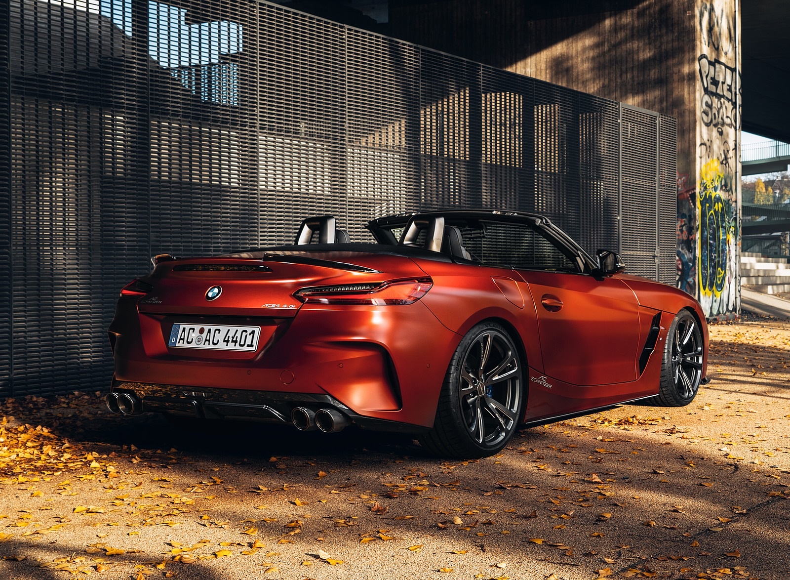 2019 AC Schnitzer BMW Z4 Rear Three-Quarter Wallpapers (4)