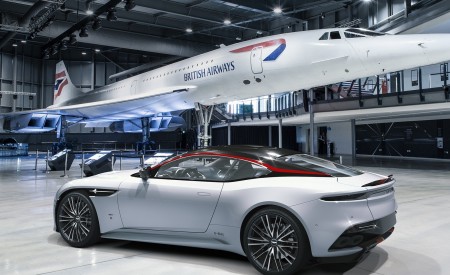 2019 Aston Martin DBS Superleggera Concorde Edition Rear Three-Quarter Wallpapers 450x275 (42)