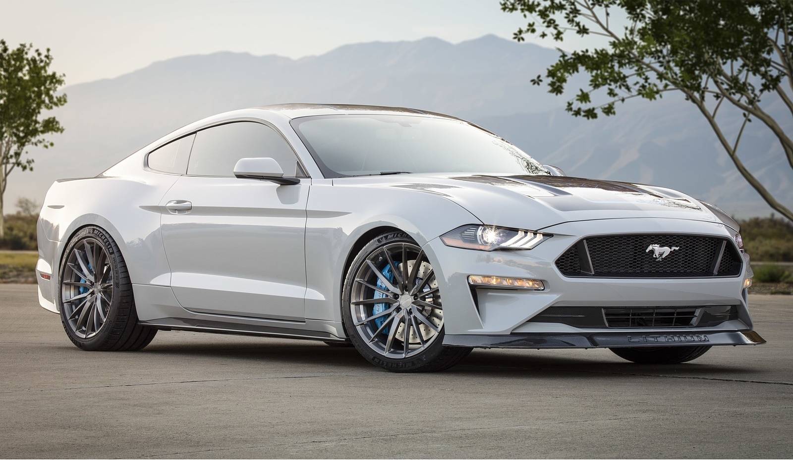 2019 Ford Mustang Lithium Concept Front Three-Quarter Wallpapers (1)