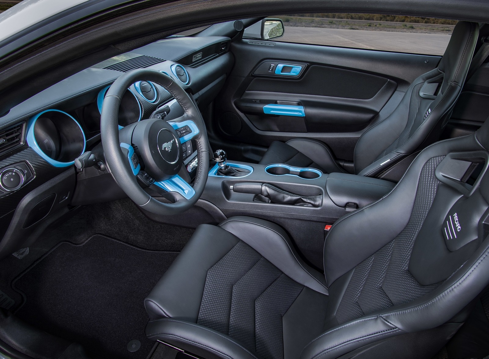 2019 Ford Mustang Lithium Concept Interior Seats Wallpapers (7)