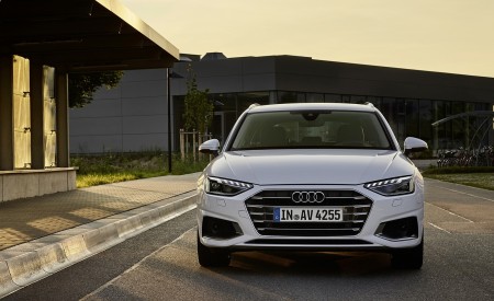 2020 Audi A4 Avant g-tron (Color: Glacier White) Front Wallpapers 450x275 (3)