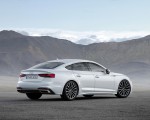 2020 Audi A5 Sportback g-tron (Color: Glacier White) Rear Three-Quarter Wallpapers 150x120