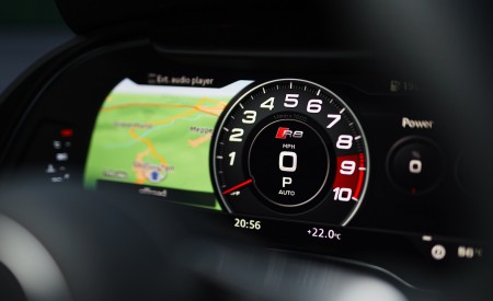 2020 Audi R8 V10 RWD Coupe (UK-Spec) Digital Instrument Cluster Wallpapers 450x275 (92)