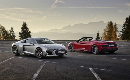 2020 Audi R8 V10 RWD Coupe and Spyder Wallpapers 450x275 (130)