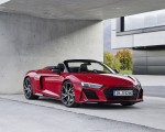 2020 Audi R8 V10 RWD Spyder (Color: Tango Red) Front Three-Quarter Wallpapers 150x120 (15)