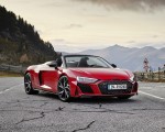 2020 Audi R8 V10 RWD Spyder (Color: Tango Red) Front Three-Quarter Wallpapers 150x120 (10)