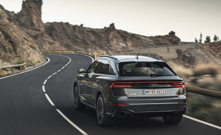 2020 Audi RS Q8 (Color: Daytona Grey) Rear Wallpapers 450x275 (132)