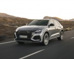 2020 Audi RS Q8 (Color: Florett Silver) Front Three-Quarter Wallpapers 150x120