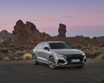 2020 Audi RS Q8 (Color: Florett Silver) Front Three-Quarter Wallpapers 150x120