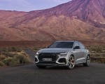 2020 Audi RS Q8 (Color: Florett Silver) Front Three-Quarter Wallpapers 150x120