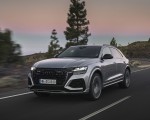 2020 Audi RS Q8 (Color: Florett Silver) Front Three-Quarter Wallpapers 150x120