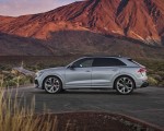 2020 Audi RS Q8 (Color: Florett Silver) Side Wallpapers 150x120