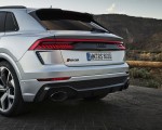 2020 Audi RS Q8 (Color: Florett Silver) Tail Light Wallpapers 150x120