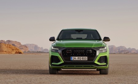 2020 Audi RS Q8 (Color: Java Green) Front Wallpapers 450x275 (23)