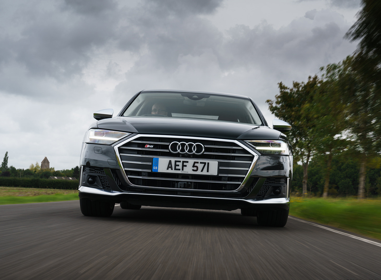 2020 Audi S8 (UK-Spec) Front Wallpapers  (9)