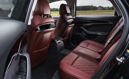 2020 Audi S8 (UK-Spec) Interior Rear Seats Wallpapers 450x275 (95)
