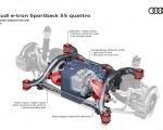 2020 Audi e-tron Sportback Acoustic measures rear axle Wallpapers 150x120