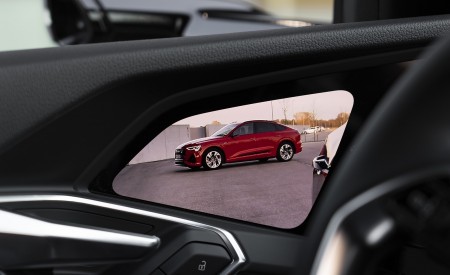 2020 Audi e-tron Sportback Digital Rear View Mirror Wallpapers 450x275 (32)